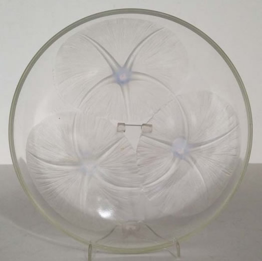 Rene Lalique Footed Bowl Volubilis
