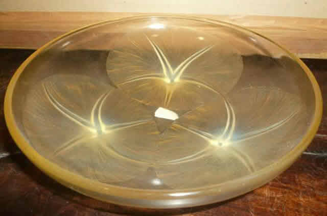 Rene Lalique Bowl Volubilis