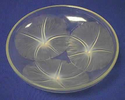 Rene Lalique Footed Bowl Volubilis