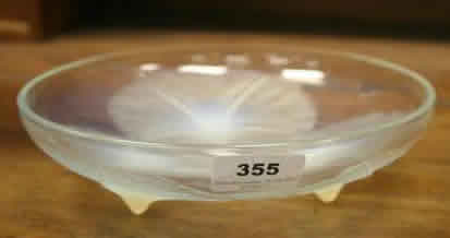 Rene Lalique Opalescent Bowl Volubilis