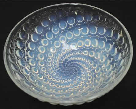 Rene Lalique Bowl Volutes