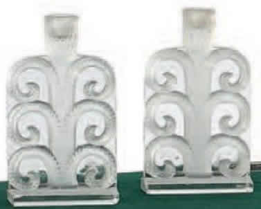 Rene Lalique Candlestick Volutes
