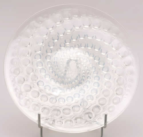 Rene Lalique Plate Volutes