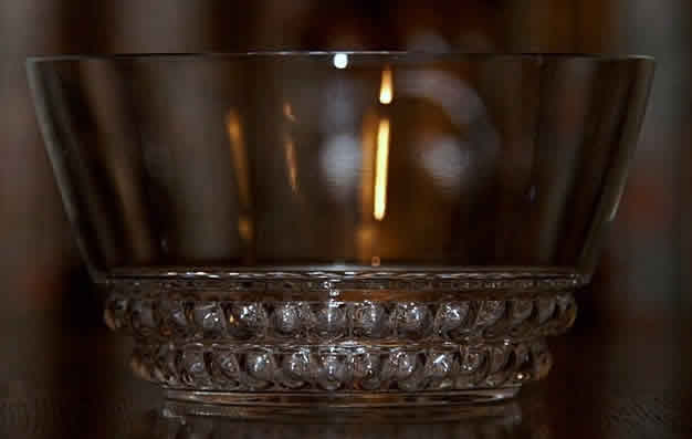 Rene Lalique Bowl Vougeot