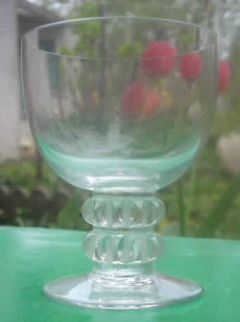 Rene Lalique Vougeot Glass