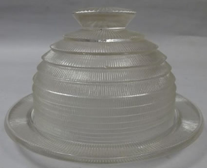 Rene Lalique Cheese Bell Wingen
