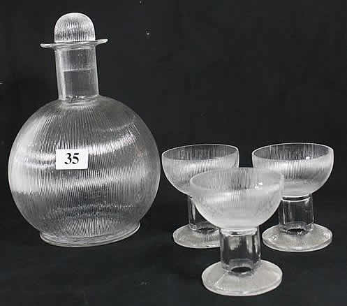 Rene Lalique Wingen Tableware