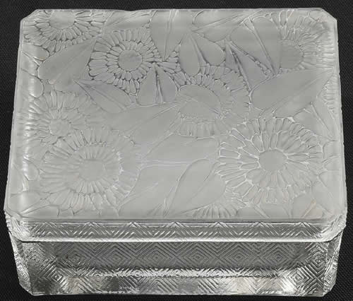 Rene Lalique Box Zinnias