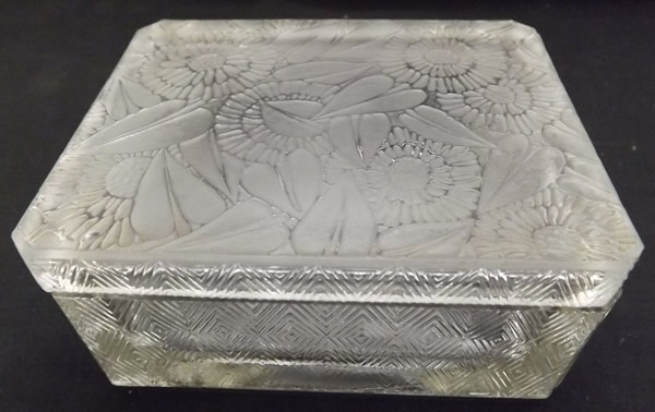 Rene Lalique Box Zinnias