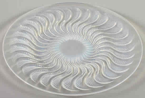 Rene Lalique Plate Actinia