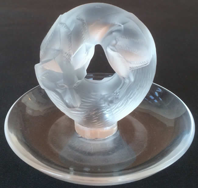 Rene Lalique Ashtray Alaska