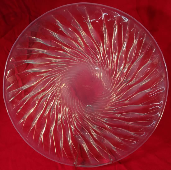Rene Lalique Plate Algues
