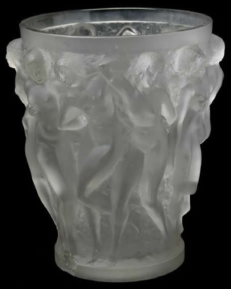 Rene Lalique Vase Bacchantes