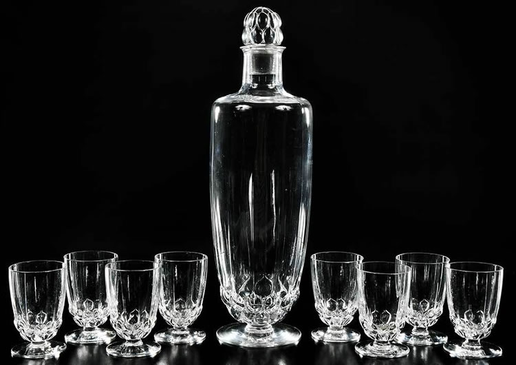 Rene Lalique Drinks Service Blois