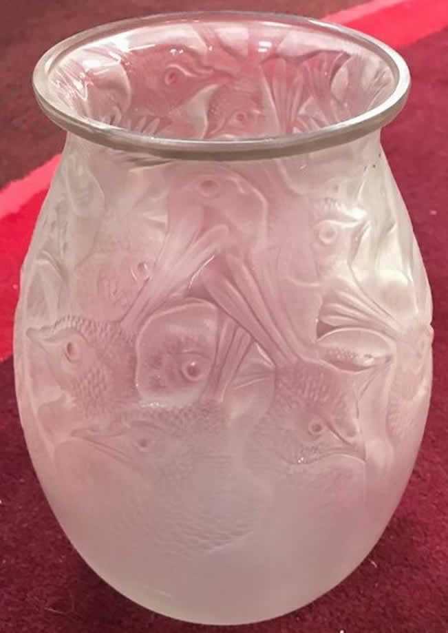 Rene Lalique Vase Borromee