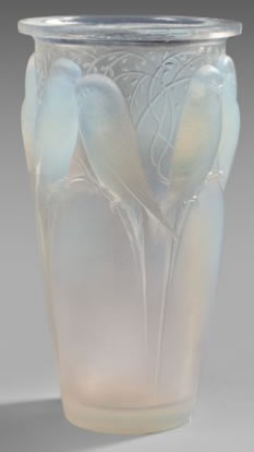 Rene Lalique Vase Ceylan
