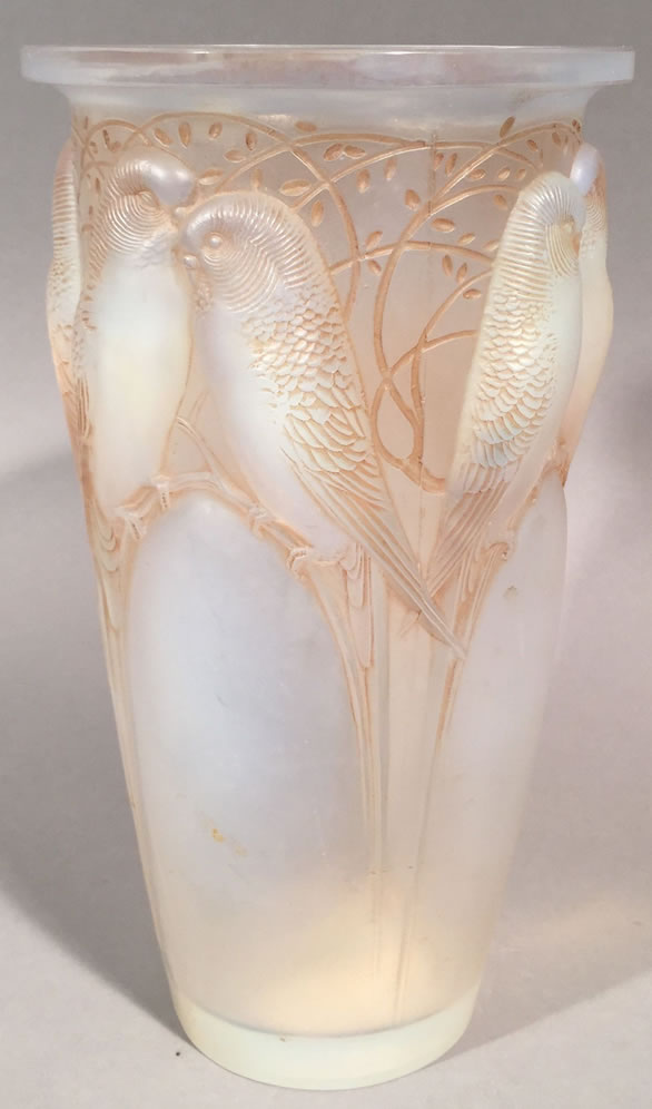 Rene Lalique Vase Ceylan