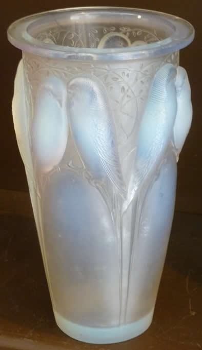 Rene Lalique Vase Ceylan