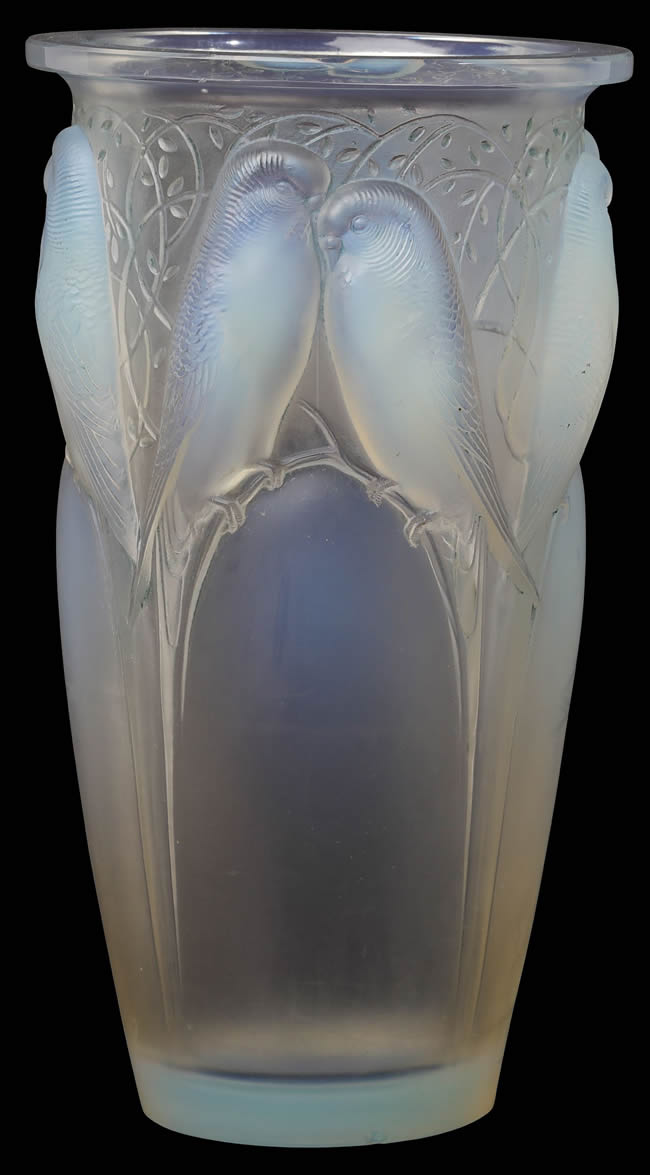 Rene Lalique Vase Ceylan