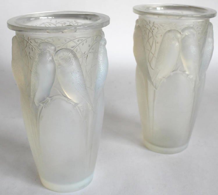 Rene Lalique Vase Ceylan
