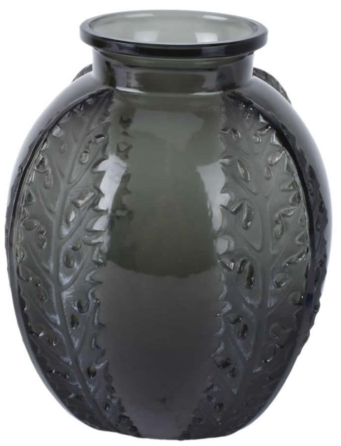Rene Lalique Vase Chardons