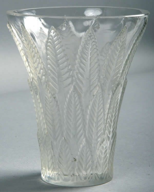 Rene Lalique Vase Chataignier
