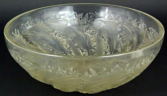 Rene Lalique Bowl Chicoree