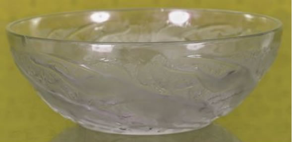 Rene Lalique Bowl Chiens