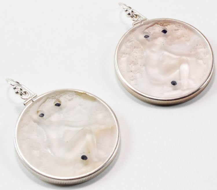 Rene Lalique Chose Promise Earring