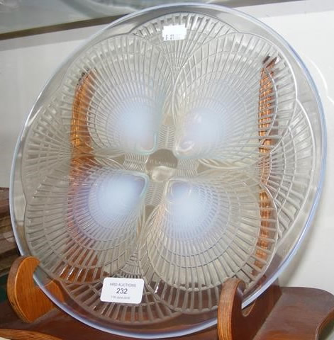 Rene Lalique Plate Coquilles
