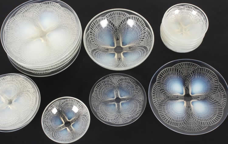 Rene Lalique Tableware Coquilles