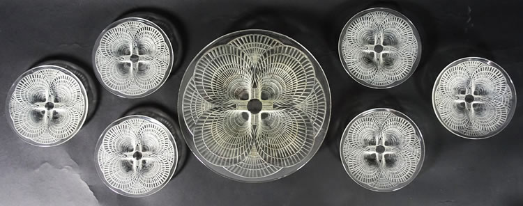 Rene Lalique Tableware Coquilles