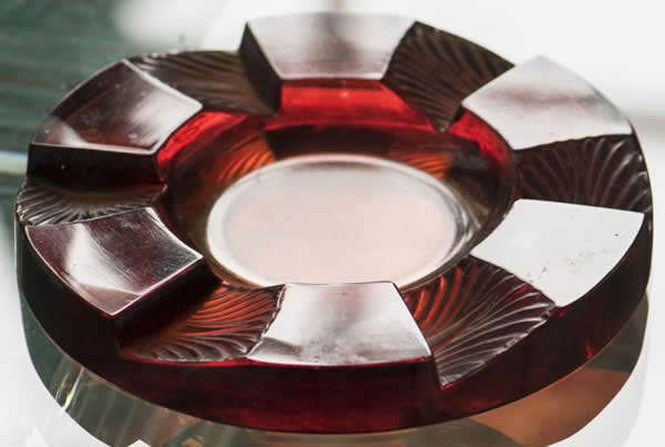 Rene Lalique Ashtray Cuba