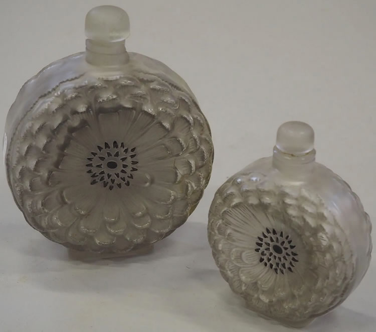 Rene Lalique Perfume Bottle Dahlia