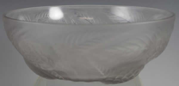 Rene Lalique Bowl Dahlias