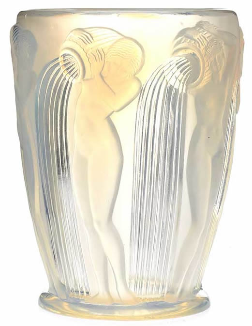 Rene Lalique Vase Danaides