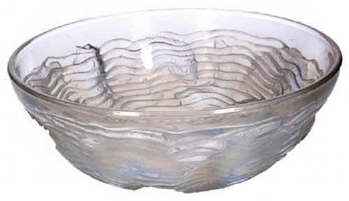 Rene Lalique Bowl Dolphins