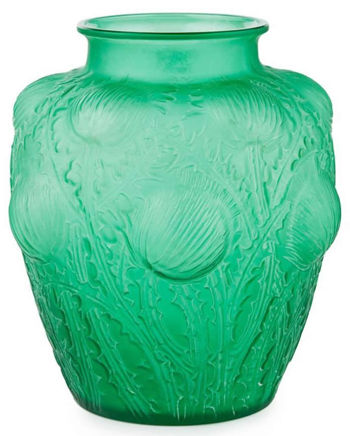 Rene Lalique Vase Domremy