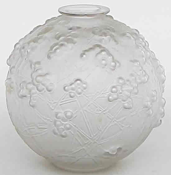 Rene Lalique Vase Druide