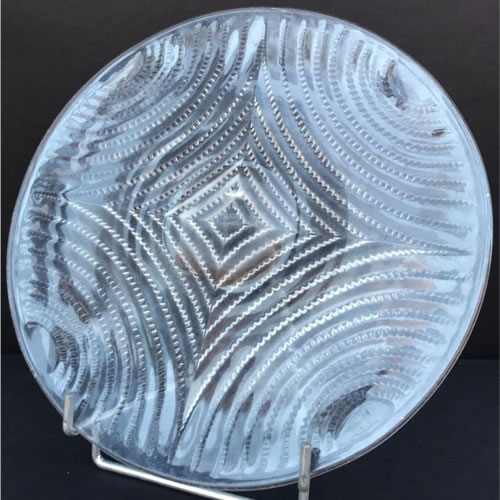 Rene Lalique Plate Ecumes