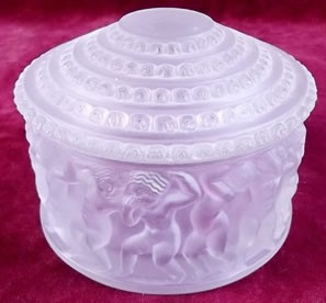 Rene Lalique Powder Bowl Enfants