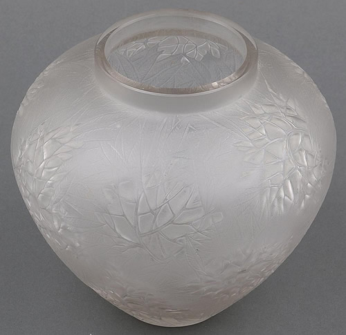 Rene Lalique Vase Esterel