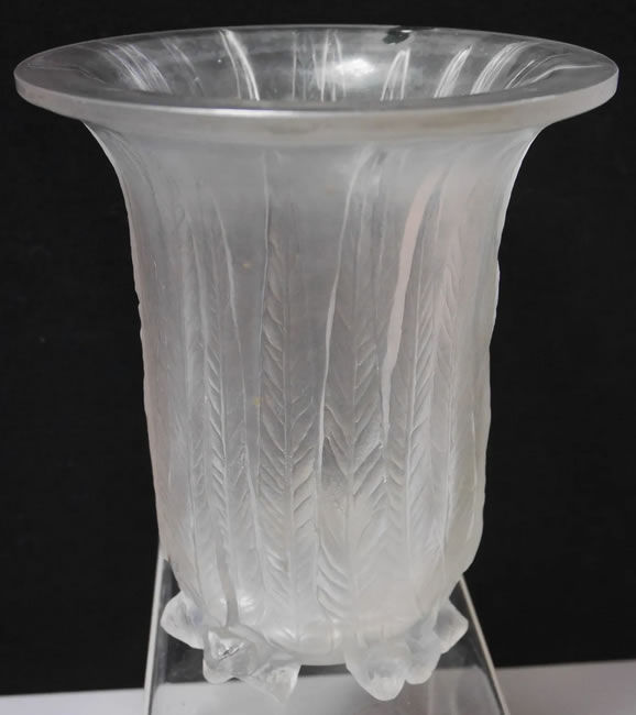 Rene Lalique Vase Eucalyptus
