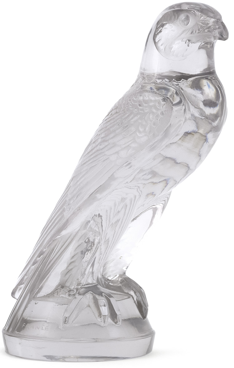 Rene Lalique Hood Ornament Faucon