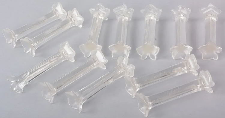 Rene Lalique Porte-Couteaux Feuilles De Lierre