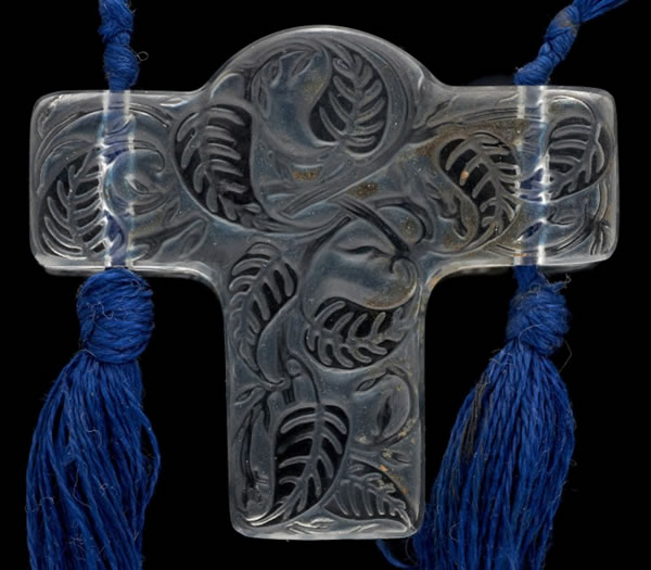 Rene Lalique Pendant Feuilles de Lilas