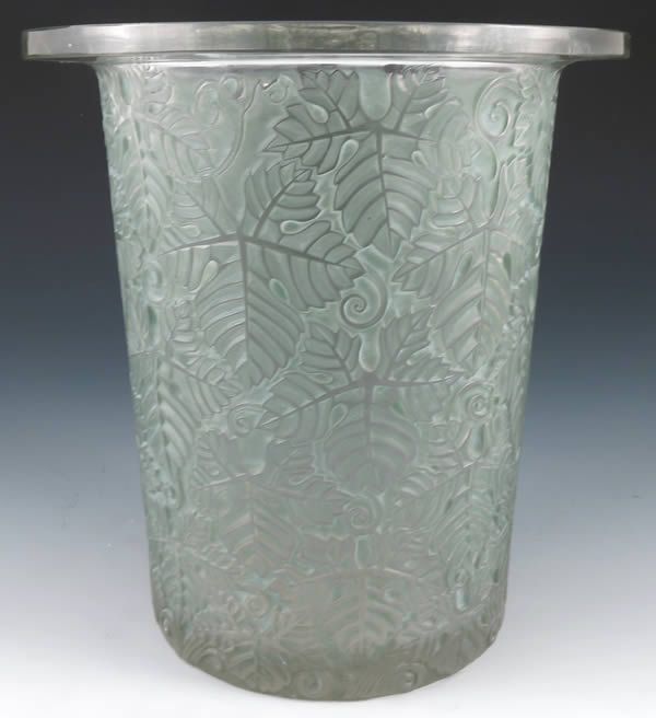 Rene Lalique Seau A Glace Feuilles De Vigne