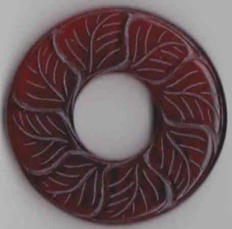 Rene Lalique Pendant Feuilles