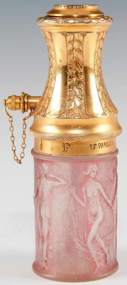 Rene Lalique Atomizer Figurines