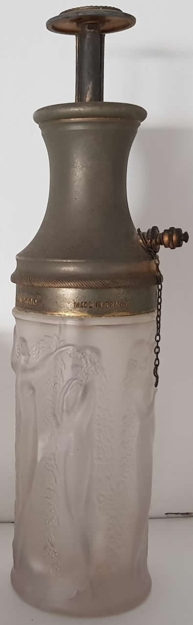 Rene Lalique Atomizer Figurines Et Guirlandes